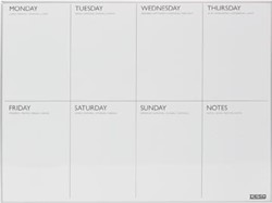 Desq magnetische weekplanner 45 X 60 cm