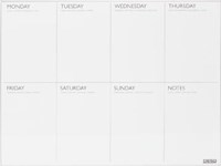 Desq magnetische weekplanner 45 X 60 cm