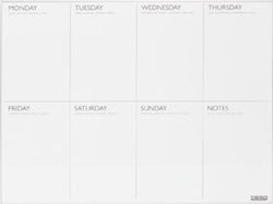 Desq magnetische weekplanner 45 X 60 cm