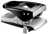 Leitz perforator 2 gaats 5138 metaal zwart-1