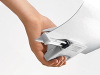 Kleine Leitz perforator 5038 lichtgrijs16 vel-2