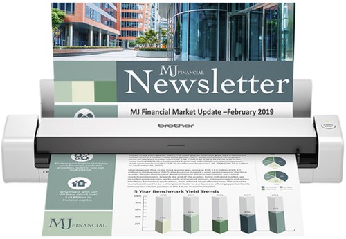 Brother DS-740D dubbelzijdige mobiele scanner