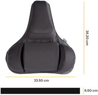 Fellowes Professional Series Ultimate rugsteun zwart-2