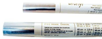 Niet-zelfklevende plastic op rollen lengte: 5 m