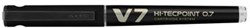Pilot roller Hi-Tecpoint V7 zwart