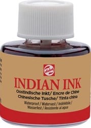 Oost-Indische inkt Talens zwart 11ml