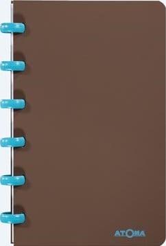 Notitieboek A6 gelijnd in geassorteerde kleuren Atoma Terra-2