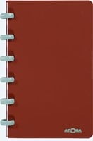 Notitieboek A6 gelijnd in geassorteerde kleuren Atoma Terra-1
