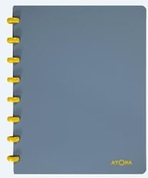 Notitieboek A5 gelinieerd geassorteerde kleuren Atoma Terra