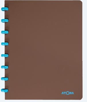 Notitieboek A5 commercieel geruit geassorteerde kleuren Atoma Terra-2