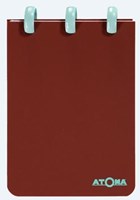 A7 notitieboekje geruit kleurrijk Atoma Terra-1