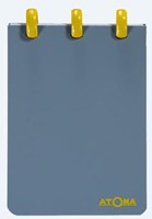 A7 notitieboekje geruit kleurrijk Atoma Terra