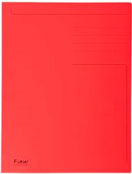 Dossiermap A4 karton rood Exacompta
