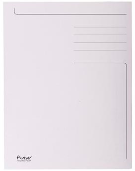 Dossiermap A4 karton lichtgrijs Exacompta