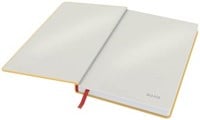 Notitieboek A5 gelinieerd warm geel Leitz Cosy met harde kaft-1