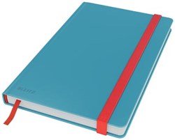 Notitieboek A5 gelinieerd Sereen blauw Leitz Cosy met harde kaft