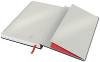 Notitieboek A5 gelinieerd grijs Leitz Cosy harde kaft enkel-3