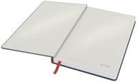 Notitieboek A5 gelinieerd grijs Leitz Cosy harde kaft enkel-1
