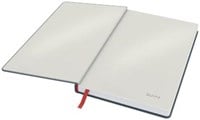 Notitieboek A5 gelinieerd grijs Leitz Cosy harde kaft enkel-1