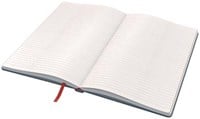 Notitieboek A5 gelinieerd grijs Leitz Cosy harde kaft enkel-2