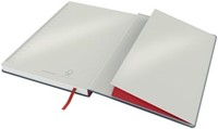 Notitieboek harde kaft B5 gelijnd grijs Leitz Cosy-3