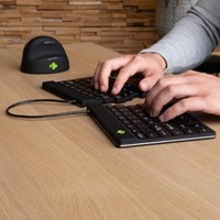 Ergonomisch toetsenbord Bluetooth qwerty  zwart R-Go Split Break-1