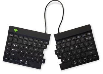 Ergonomisch toetsenbord Bluetooth qwerty  zwart R-Go Split Break