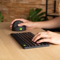 Ergonomisch toetsenbord  Bluetooth azerty  zwart R-Go Compact Break-1