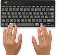 Ergonomisch toetsenbord  Bluetooth azerty  zwart R-Go Compact Break-2