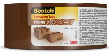 Scotch verpakkingsplakband Classic 48 mm x 66 m bruin per rol-2