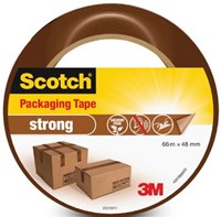 Scotch verpakkingsplakband Classic 48 mm x 66 m bruin per rol