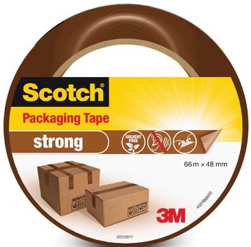 Scotch verpakkingsplakband Classic 48 mm x 66 m bruin per rol