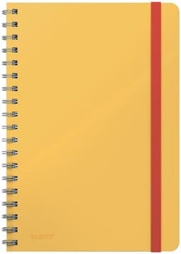 Notitieboek B5 Gelinieerd Geel Leitz Cosy Spiraalbinding Enkele Verpakking-2