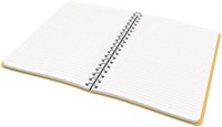 Notitieboek B5 Gelinieerd Geel Leitz Cosy Spiraalbinding Enkele Verpakking-3