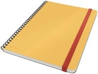 Notitieboek B5 Gelinieerd Geel Leitz Cosy Spiraalbinding Enkele Verpakking