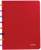 Notitieboek A4 Gelijnd Assortiment Kleuren Atoma Tutti Fruit Rings Verpakkingseenheid