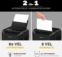 Fellowes papiervernietiger AutoMax 80M Mini-1
