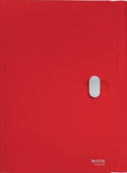 Dossiermap A4 rood Leitz Recycle klepmap uit PP met capaciteit 150 vel