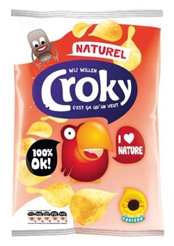 Croky Chips naturel