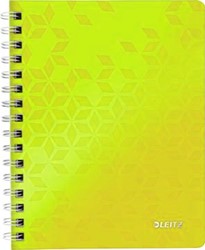 Leitz WOW schrift A5 geruit groen
