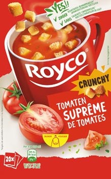 Royco Minute Soup tomatensuprême + korstjes-2
