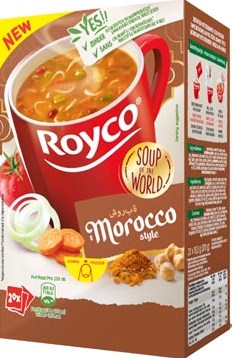 Royco Minute Soup Morrocan Style, pak van 20 zakjes