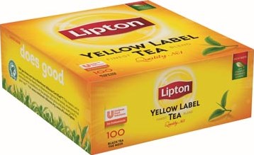 Lipton thee Yellow Label Tea, zakjes