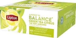 Lipton thee Green Tea Citrus zakjes