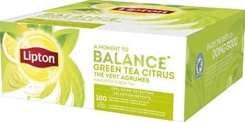 Lipton thee Green Tea Citrus zakjes