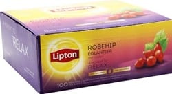 Lipton thee, Rozebottel, Infusion, doos van 100 zakjes