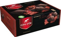 Côte d'Or chocolade Mignonnette, zwart van zwart, doos van 120 stuks