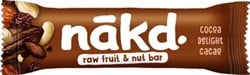 Nakd Cocoa Delight, reep van 35 g, pak van 18 stuks