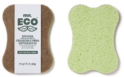Mr. Eco schuurspons 18,5 x 13 x 1,5 cm cellulose/antikras
