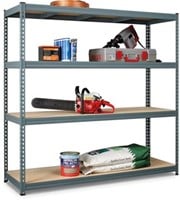 Stellingkast metaal Avasco Robus 400 180 x 180 x 60cm 4 legborden-2
